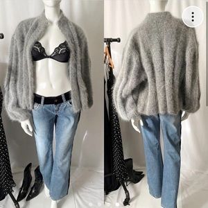 Vintage Super fuzzy Cardigan